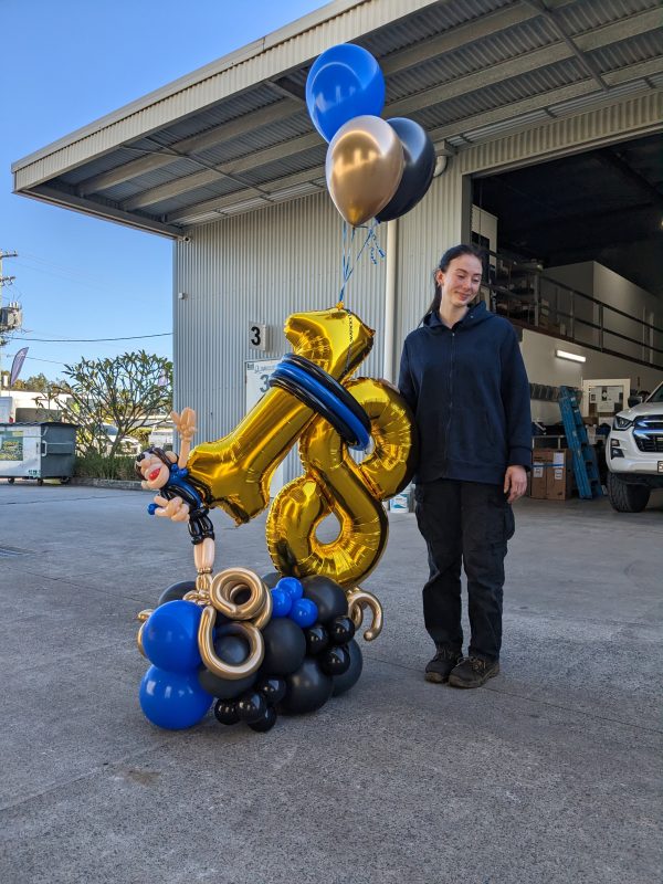 balloons-galore-brisbane-custom 18th Birthday balloon gift